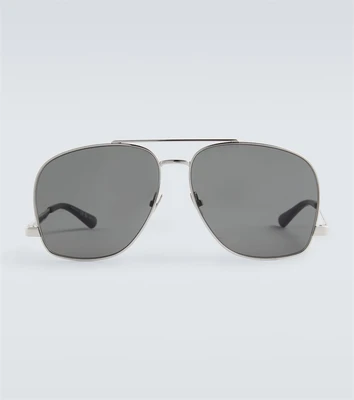 Солнцезащитные очки-авиаторы sl 653 leon Saint Laurent, серый 5938626