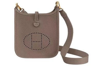 HERMES Сумка через плечо Evelyne из коровьей кожи унисекс 27948395