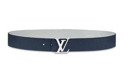 Мужской ремень Louis Vuitton, синий 10429738