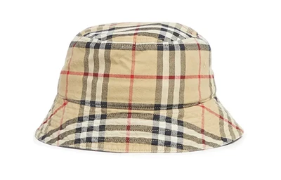 Панама мужская Burberry, бежевый / черно-белый 14024952