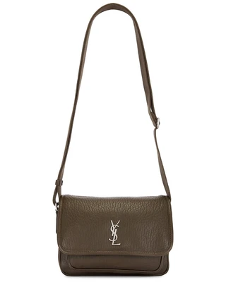 Сумка Niki Small Messenger Saint Laurent, цвет Light Musk 20095042