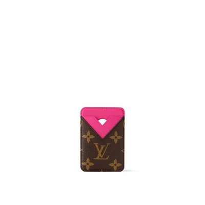 Картхолдер Louis Vuitton, розовый 22192017