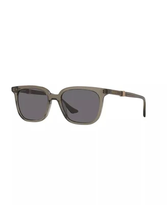Мужские прямоугольные солнцезащитные очки, GG1493S GC002215 Gucci, коричневый 27061463