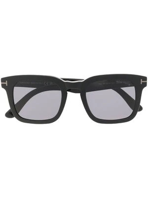 TOM FORD Eyewear солнцезащитные очки в квадратной оправе, черный 15667242