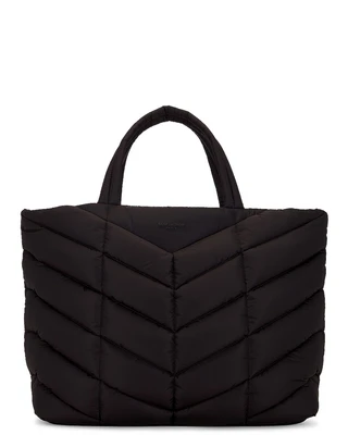 Сумка-тоут Saint Laurent Ysl Puffer, неро 6081303