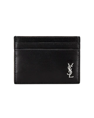Картхолдер Saint Laurent YSL Credit, черный 6081356