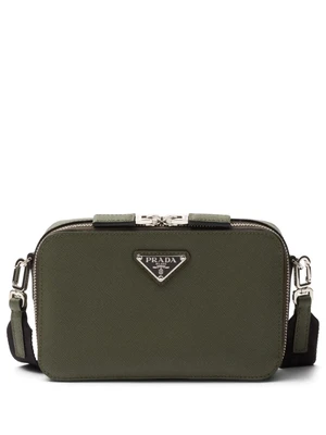 Маленькая сумка через плечо Brique Prada, зеленый 25687950