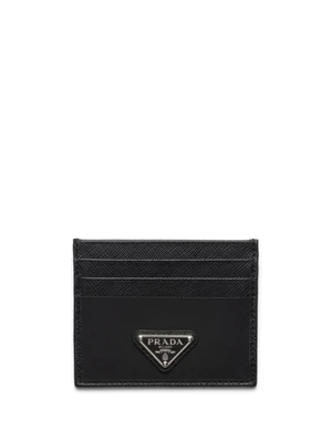Кошелек с логотипом Prada, черный 11654940
