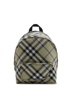 Burberry рюкзак в клетку, зеленый 10037634