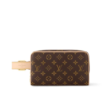 Сумка мужская Locker Dopp Kit Louis Vuitton, коричневый 22192057