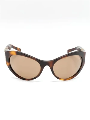 Большая оправа с мотивом 4G Солнцезащитные очки Givenchy Eyewear, коричневые 11607054