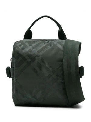 Burberry сумка на плечо в клетку Vintage Check, зеленый 10094317