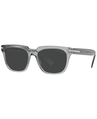 Мужские поляризованные солнцезащитные очки, pr 04ys 56 PRADA, мульти 734732