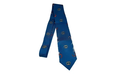 Галстук мужской Gucci, синий 13924019