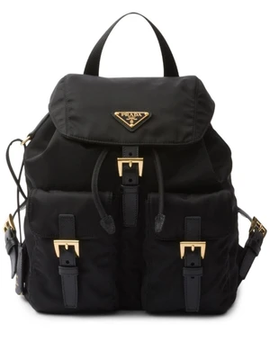 Маленький рюкзак Re-Nylon Prada, черный 20522816