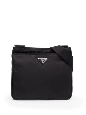 Сумка-мессенджер Re-Nylon Prada, черный 26648693