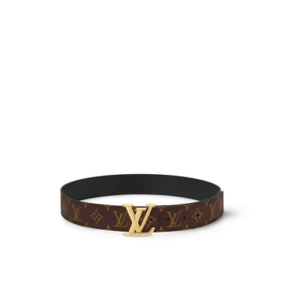 Ремень LV Pyramide 40 мм Louis Vuitton, коричневый 22193529