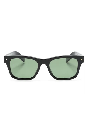 Prada Eyewear солнцезащитные очки в квадратной оправе, черный 15669909