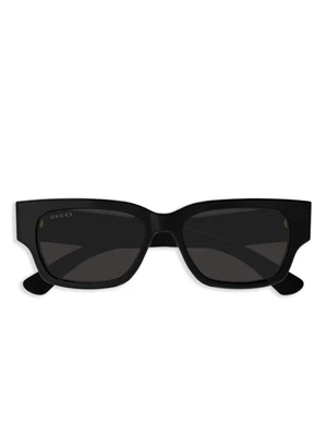 Солнцезащитные очки с логотипом Gucci Eyewear, черный 23793309