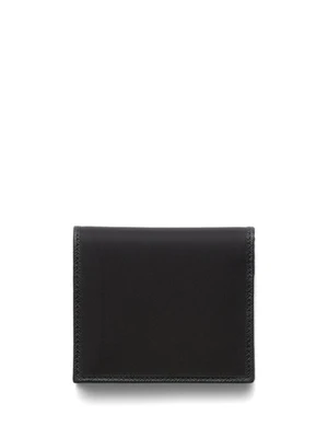 Prada кошелек Re-Nylon с эмалированным треугольным логотипом, черный 15679903
