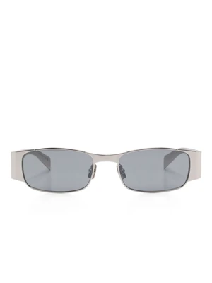 Солнцезащитные очки SL 738 Saint Laurent Eyewear, серебряный 20523150