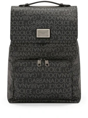 Dolce & Gabbana жаккардовый рюкзак, черный 15673171