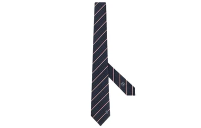Галстук мужской Louis Vuitton, темно-синий 14001584