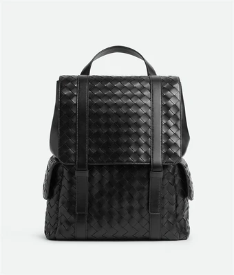 Рюкзак для школы Bottega Veneta, черный 21545450