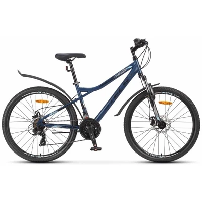 Горный велосипед 26" Stels Navigator 510 MD V010 (рама 16) Темный/синий 2025 (М) 5201408
