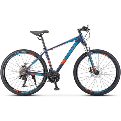 Горный велосипед 27.5" Stels Navigator 720 MD V010 (рама 15.5) (ALU рама) Темный/синий 4801511