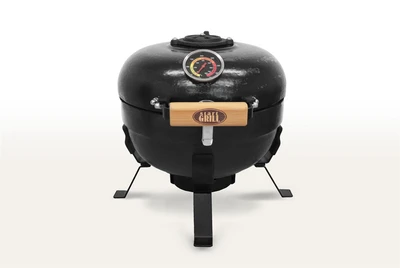 Керамический гриль TRAVELLER SG12 PRO T, 30,5 см / 12 дюймов (черный) 580135023
