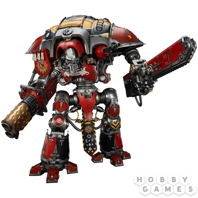 Фигурка JoyToy. Warhammer 40,000: Imperial Knights House Raven Knight Errant 756588