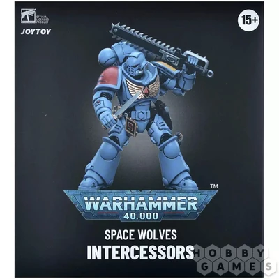 Фигурка JoyToy. Warhammer 40,000: Space Wolves Intercessors 125175