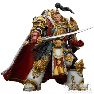 Фигурка JoyToy. Warhammer 30,000: White Scars Jaghatai Khan Primarch of the Vth Legion 756585