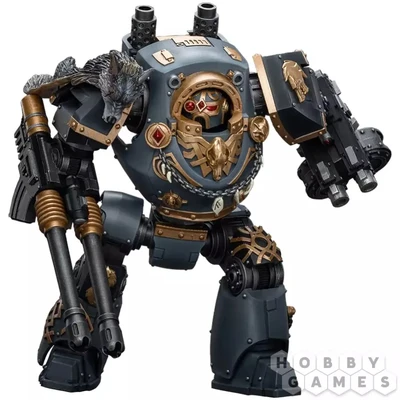 Фигурка JoyToy. Warhammer 30,000: Space Wolves Contemptor Dreadnought with Gravis Bolt Cannon 148202