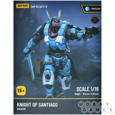 Фигурка JoyToy. Infinity: Knight Of Santiago Hacker 102387