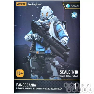 Фигурка JoyToy. Infinity: PanOceania Nokken, Special Intervention and Recon Team #1Man 102389