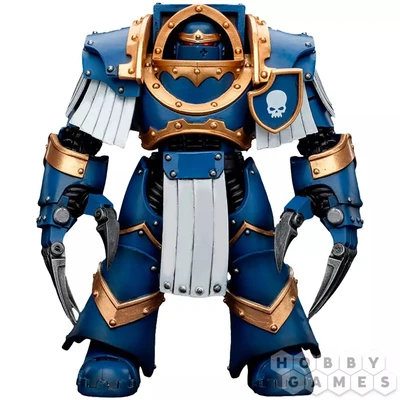 Фигурка JoyToy. Warhammer 30,000: Ultramarines Cataphractii Terminator Squad Terminator with Lightning Claws 153981