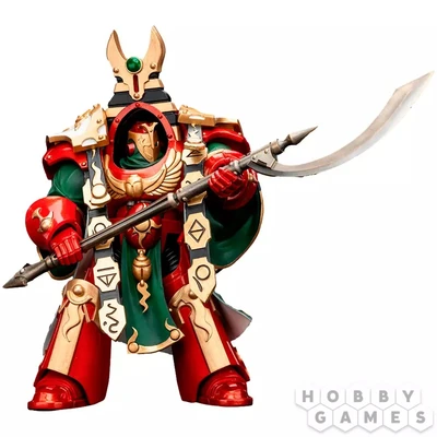 Фигурка JoyToy. Warhammer 30,000: Thousand sons Legion Praetor in Cataphractii Terminator Armour 153971