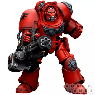 Фигурка JoyToy. Warhammer 40,000: Blood Angels Terminator Squad Terminator with Assault Cannon 153965