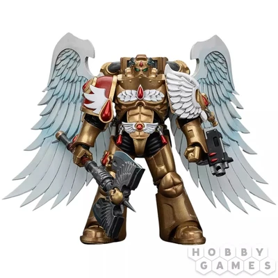Фигурка JoyToy. Warhammer 40,000: Blood Angels Sanguinary Guard with Encarmine Axe 148215