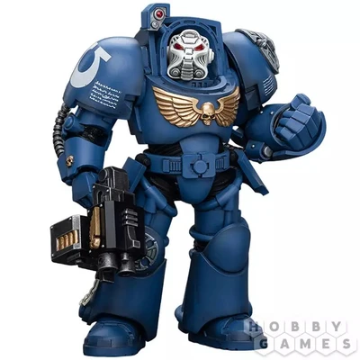 Фигурка JoyToy. Warhammer 40,000: Ultramarines Terminator Squad Terminator with Storm Bolter 141578
