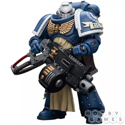 Фигурка JoyToy. Warhammer 40,000: Ultramarines Sternguard Veteran with Heavy Bolter 141575