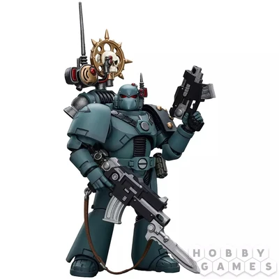Фигурка JoyToy. Warhammer 30,000: Sons of Horus. MKVI Tactical Squad Legionary with Nuncio Vox 141556