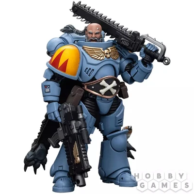 Фигурка JoyToy. Warhammer 40,000: Space Wolves- Claw Pack Brother Gunnar 141539