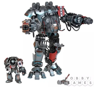 Фигурка JoyToy. Warhammer 40,000: Grey Knights Nemesis Dreadknight 135945