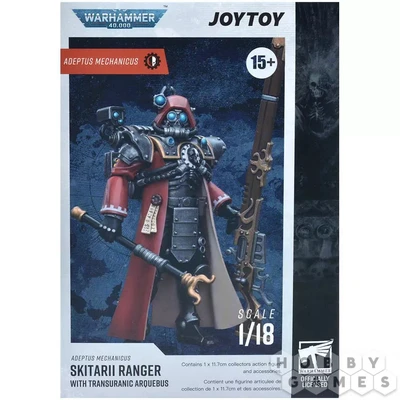 Фигурка JoyToy. Warhammer 40,000: Adeptus Mechanicus Skitarii Ranger with Transuranic Arquebus 135943