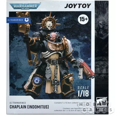 Фигурка JoyToy. Warhammer 40,000: Ultramarines Chaplain (Indomitus) 135931