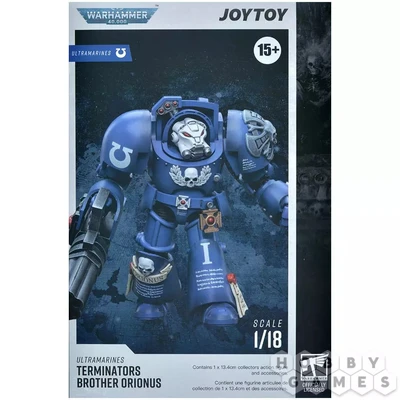 Фигурка JoyToy. Warhammer 40,000: Ultramarines Terminators Brother Orionus 125188
