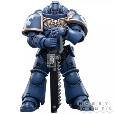 Фигурка JoyToy. Warhammer 40,000: Ultramarines Intercessors 125180